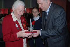 14.04.2015 года в торжественной обстановке ветеранам Великой Отечественной войны были вручены юбилейные медали
