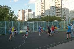 Соревнования по волейболу