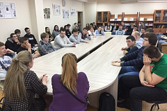 В ГБПОУ г. Москвы «Образовательном комплексе градостроительства «Столица» прошёл классный час для 1-2 курсов на тему «Профилактика правонарушений несовершеннолетних»