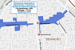 Итоги голосования по благоустройству озелененной территории на Шипиловской (от Орехового до Задонского проезда)
